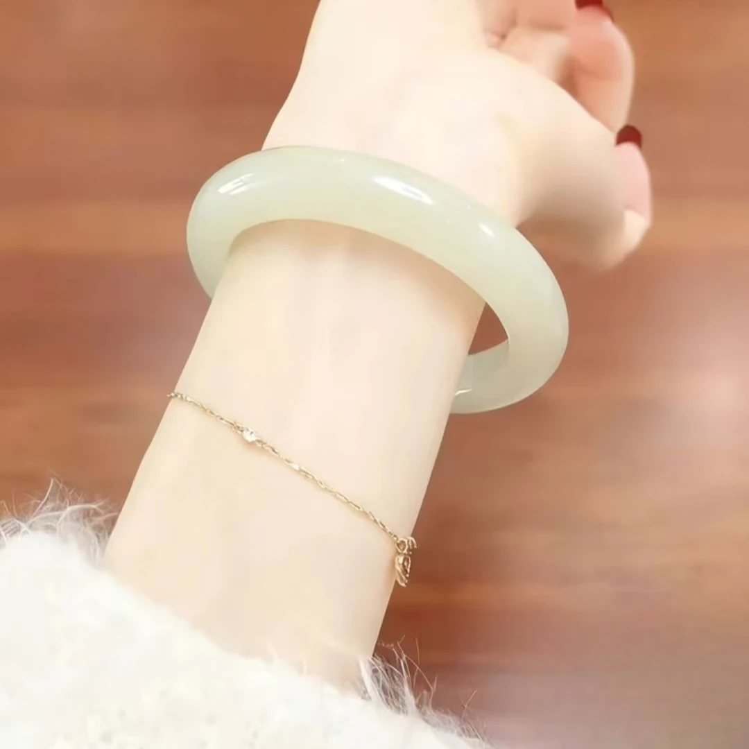 新疆和田玉葡萄肉手镯