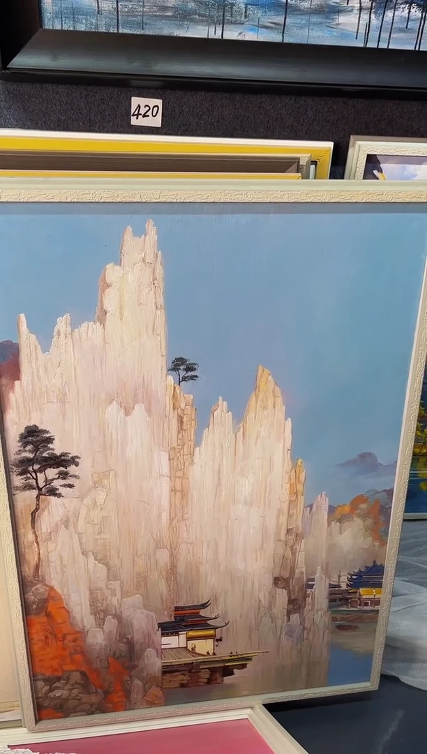 【闪购商品】油画83号 70*100峰-手绘油画