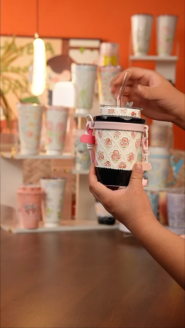 景德镇手工手绘文创陶瓷杯