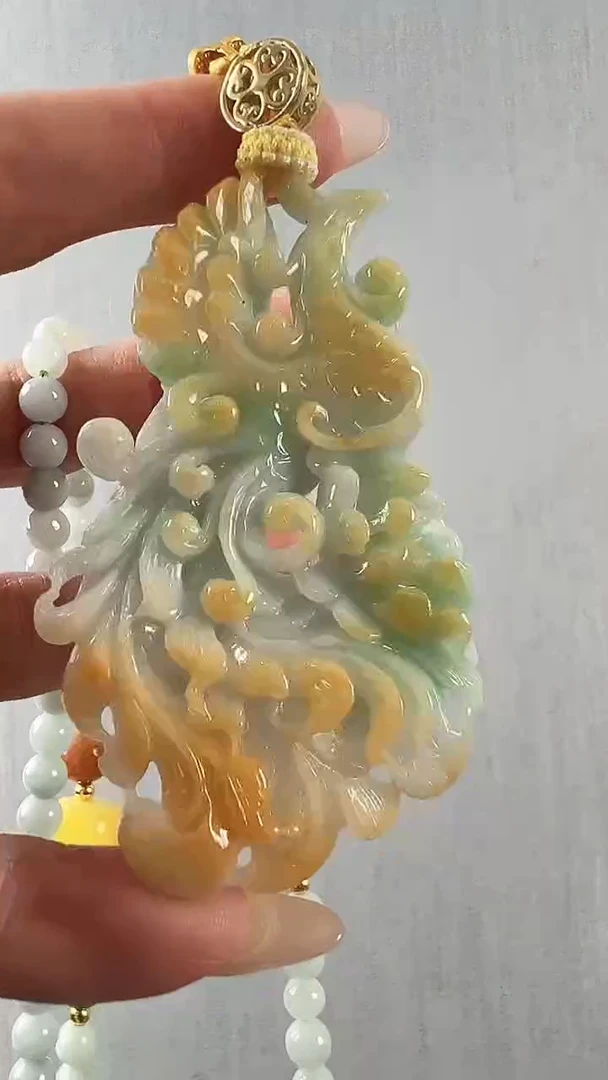颈饰未镶嵌翡翠凤凰