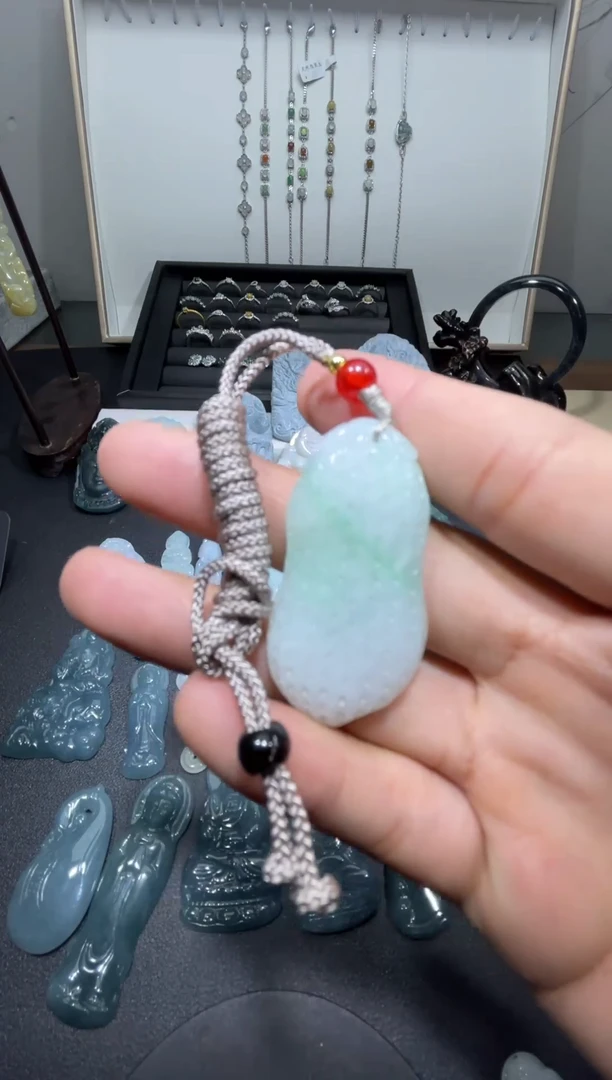 吊坠(不含链)未镶嵌翡翠天然翡翠1