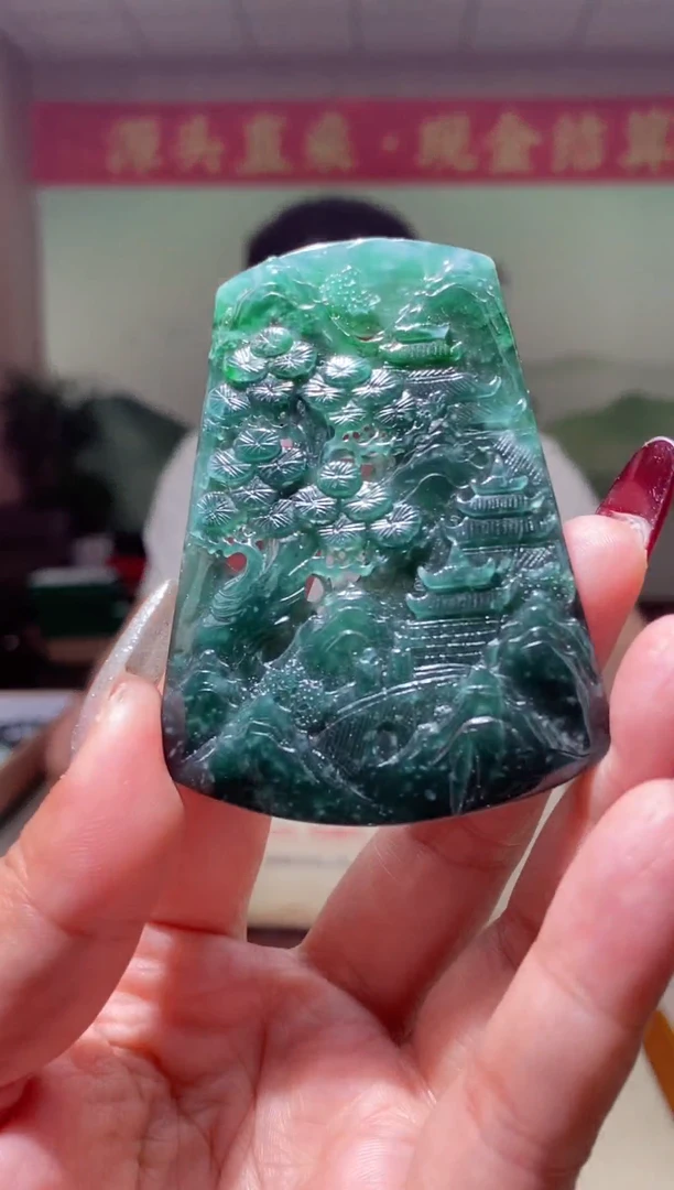 【闪购商品】定制翡翠未镶嵌翡翠218054