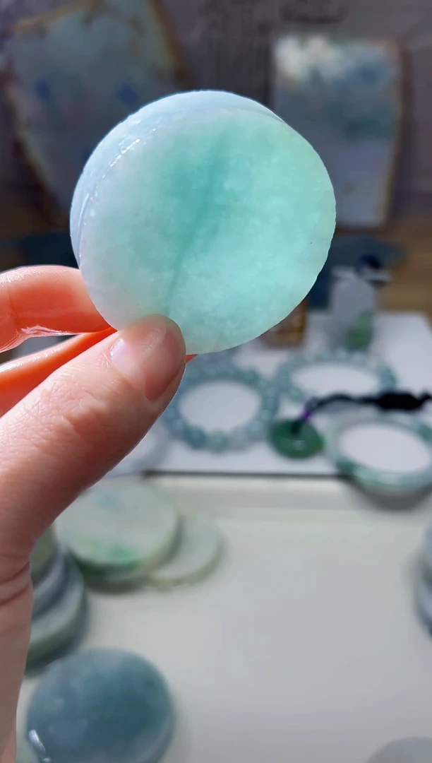 裸石翡翠天然翡翠A货余 南 891