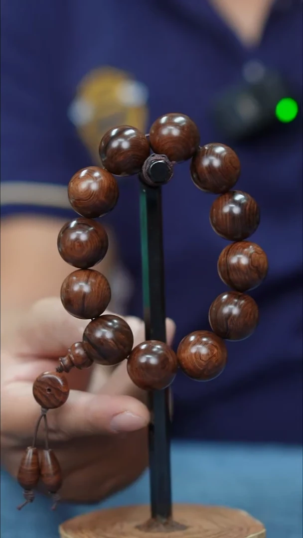 黄花梨/降香黄檀海南黄花梨一线天2.0手串（999）