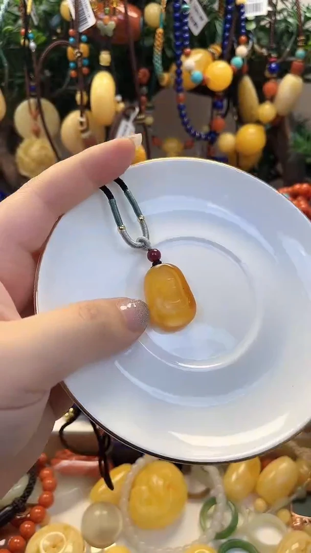 【闪购商品】蜜蜡颈饰未镶嵌蜜蜡吊坠