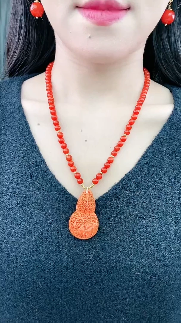 【闪购商品】翡翠颈饰14K金镶嵌D204吊坠