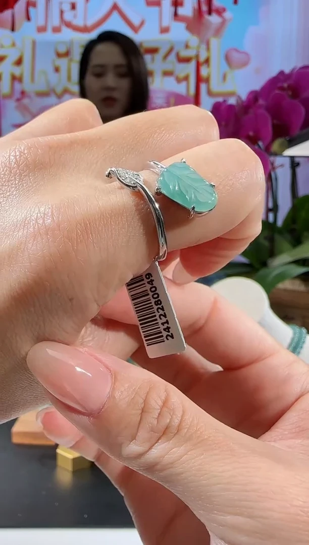 【闪购商品】翡翠戒指合金戒指多样性发一