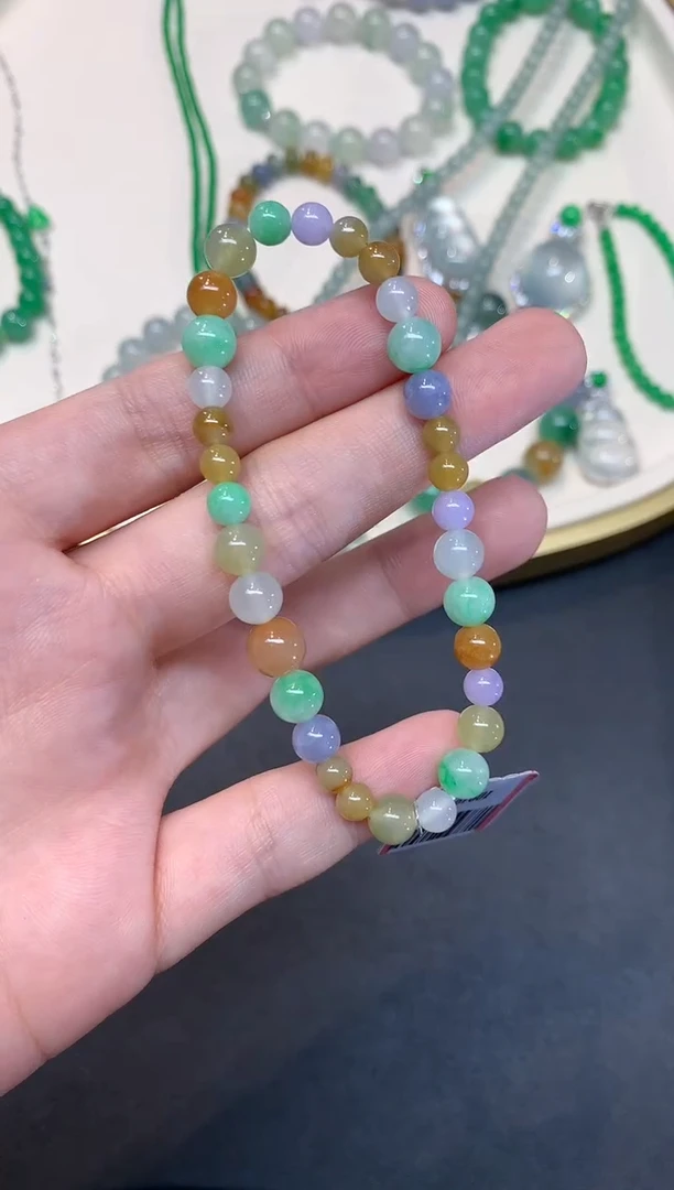 未镶嵌手串翡翠S538|980