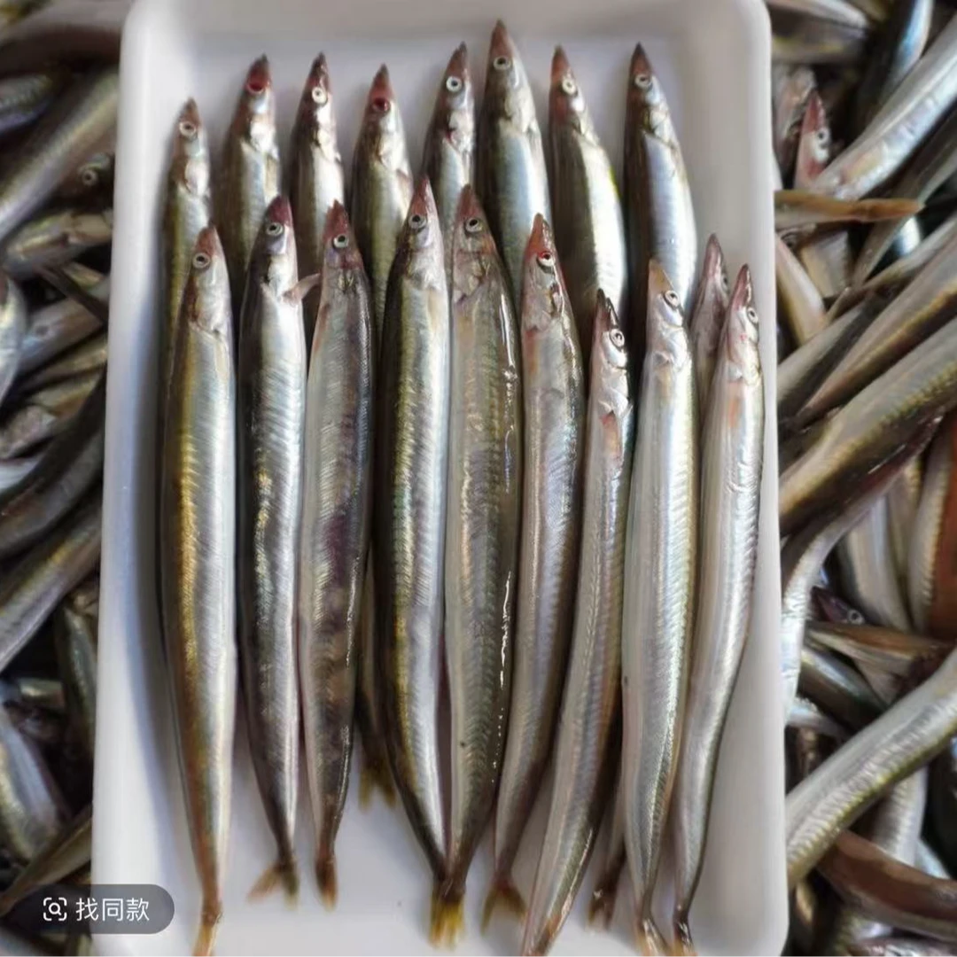 新鲜面条鱼玉筋鱼不需要取内脏直接油炸一包一斤发五斤顺丰包邮炸鱼海鲜