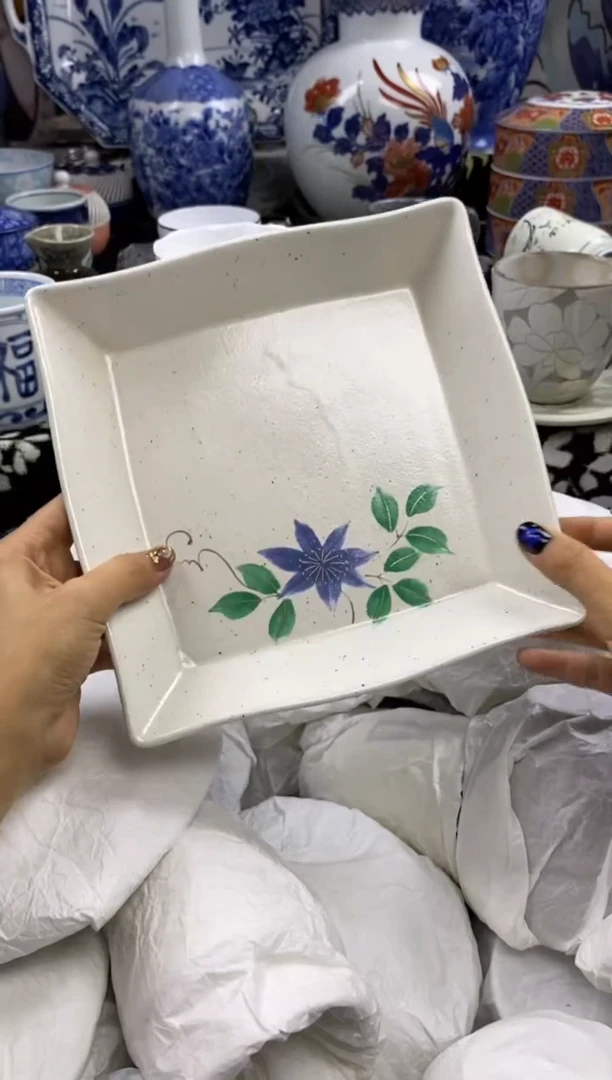 瓷片橘吉瓷色工艺品品品品