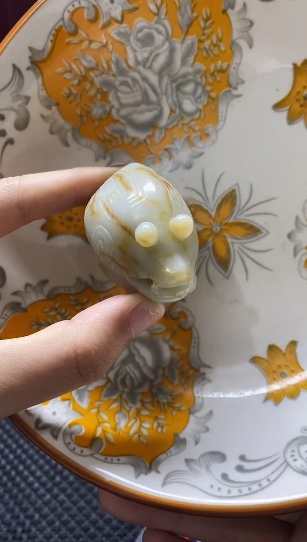 瓷片瓷片 瓷器 摆件 1个