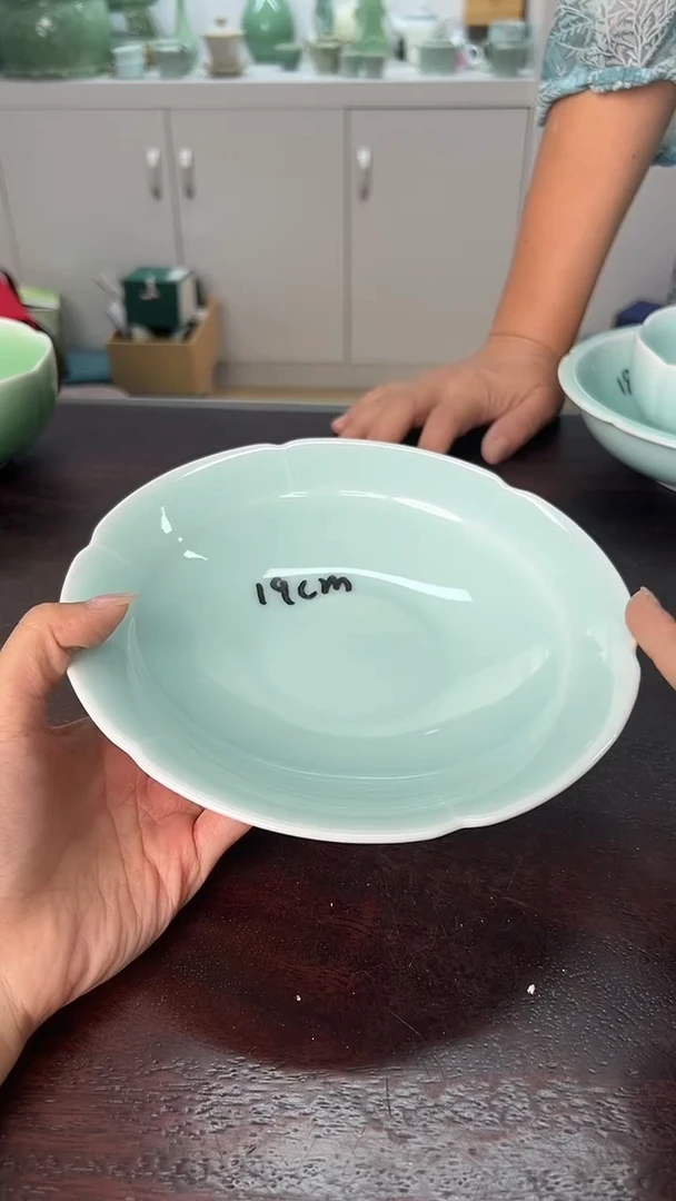 龙泉云间青瓷小米茶器
