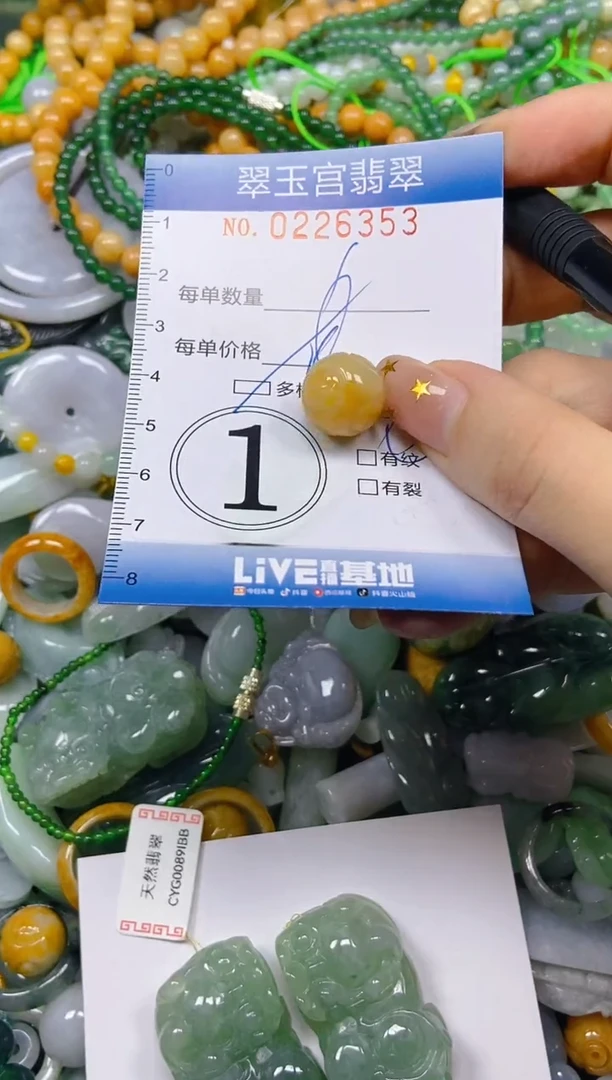 颈饰未镶嵌翡翠闪购C0226353多样性发其一