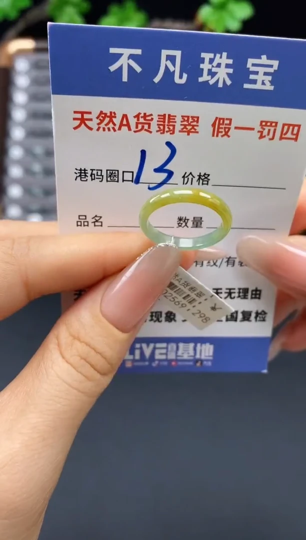 未镶嵌戒指翡翠天然A货翡翠02569
