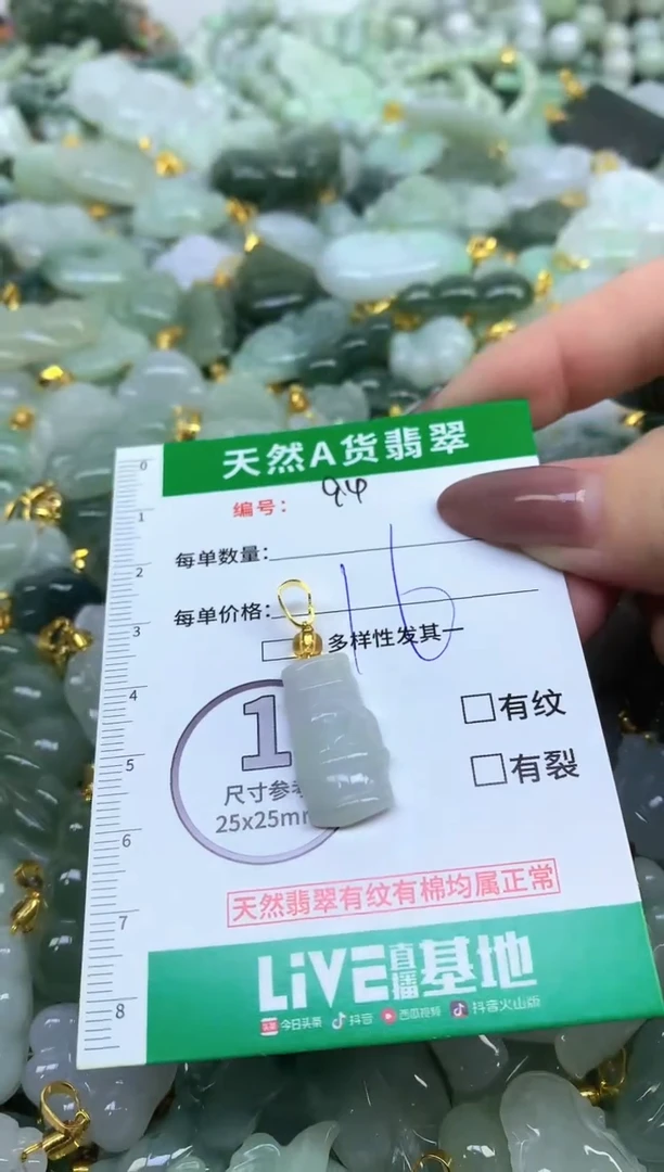 颈饰未镶嵌翡翠纯天然缅甸A货翡翠