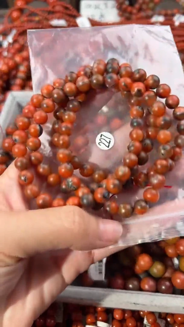 南红玛瑙手串未镶嵌8