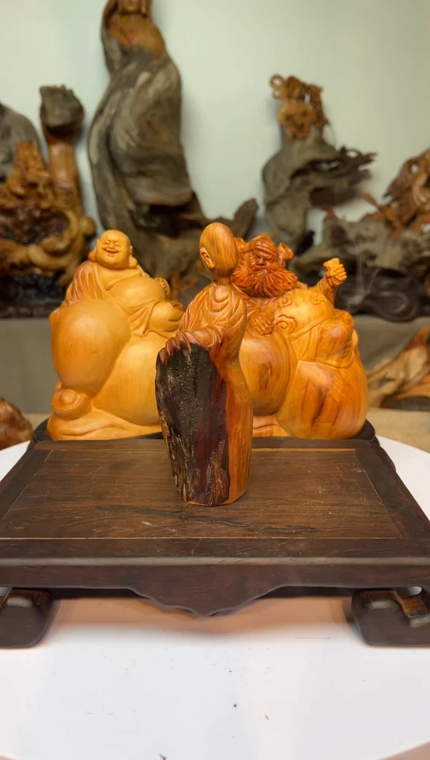 柏木（崖柏）崖柏雕刻件