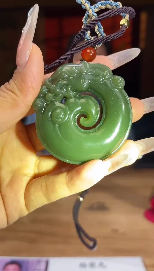 和田玉未镶嵌颈饰A734