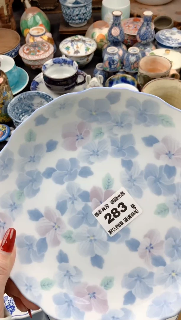 【闪购商品】瓷片283号九姑娘工艺品瓷器