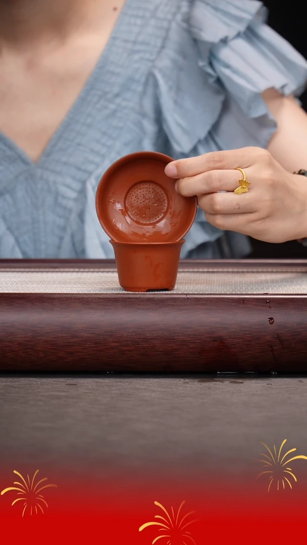 茶壶紫砂朱泥茶漏