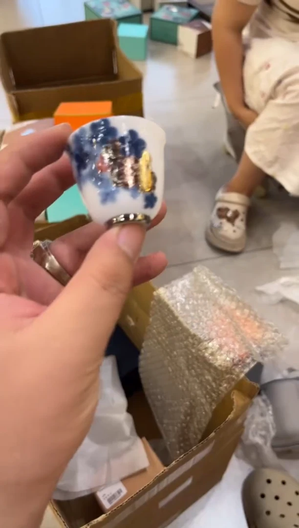 幸福美满冰晶玉小杯