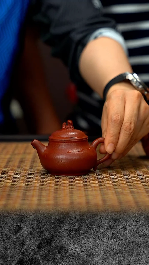 茶壶紫砂紫砂茶壶 朱泥