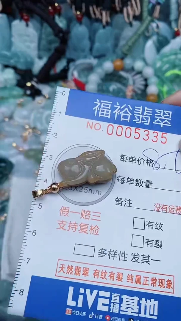 【闪购商品】翡翠颈饰未镶嵌...0005335