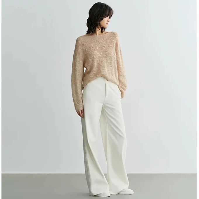 【时装周同款】吕燕 牛仔直筒裤