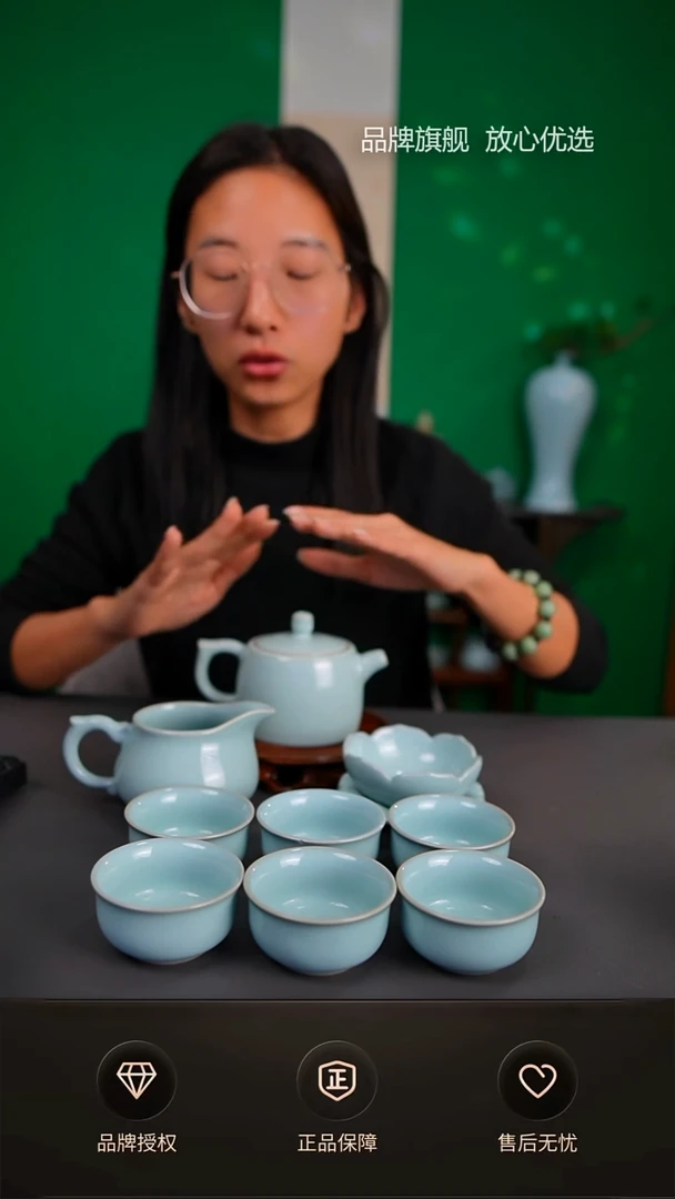 【闪购商品】一级臻稀手工大井栏壶套装