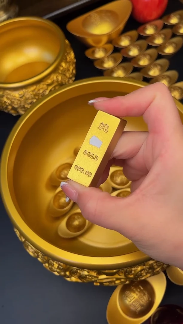 铜实心仿真金条（5.3）
