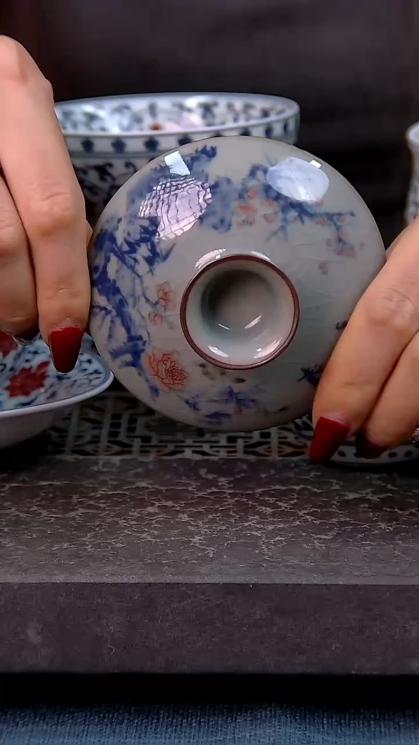 飞简装家用款1件套 老陶泥开片纹陶瓷茶具