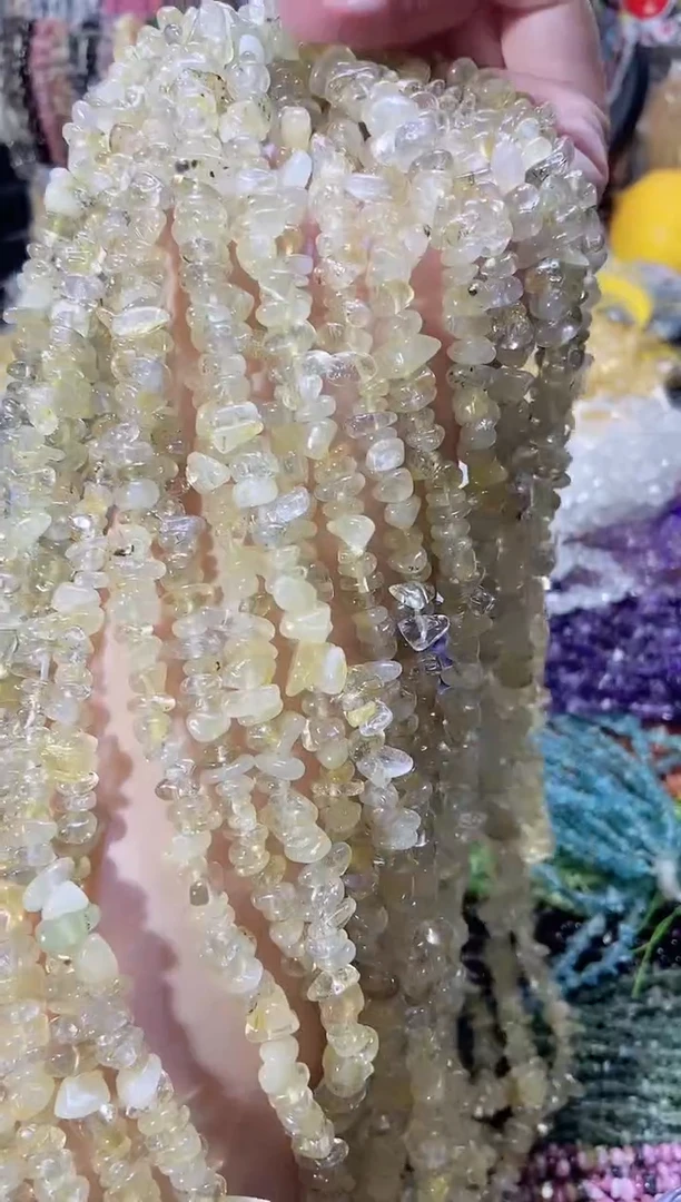 未镶嵌珠宝半成品水晶金发晶