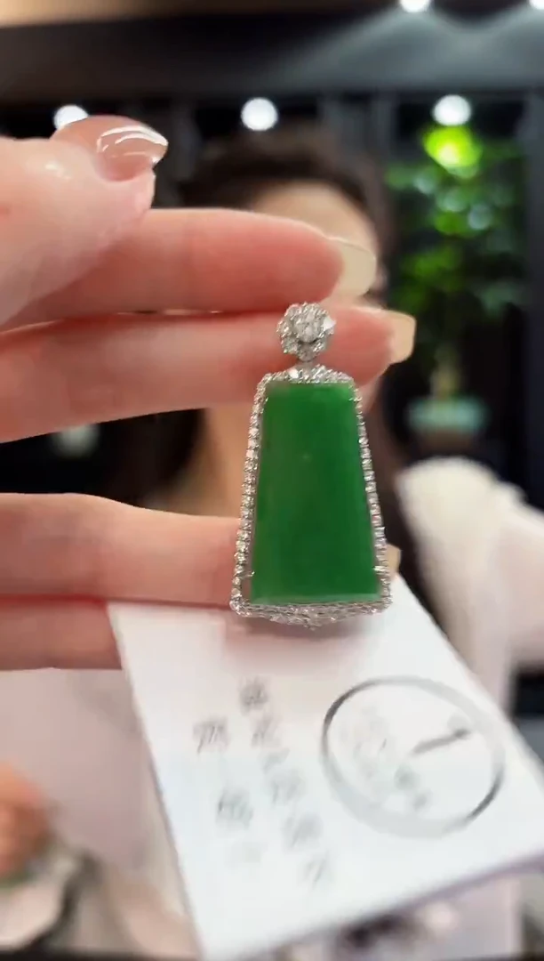 吊坠(不含链)未镶嵌翡翠 缅料A货/支持复检/一件