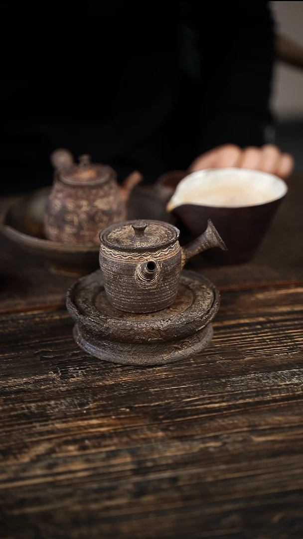 全手工制作 南蛮侧把壶