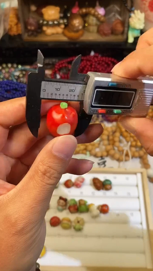 非洲檀香手串/手链苹果象牙果根付发1