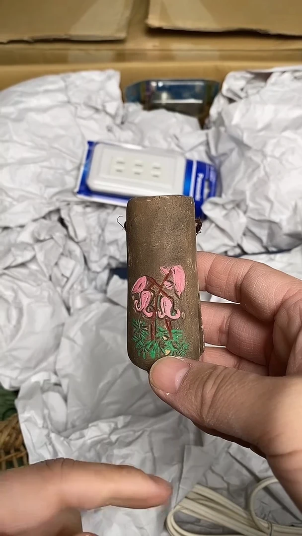 花*山日瓷回流摆件