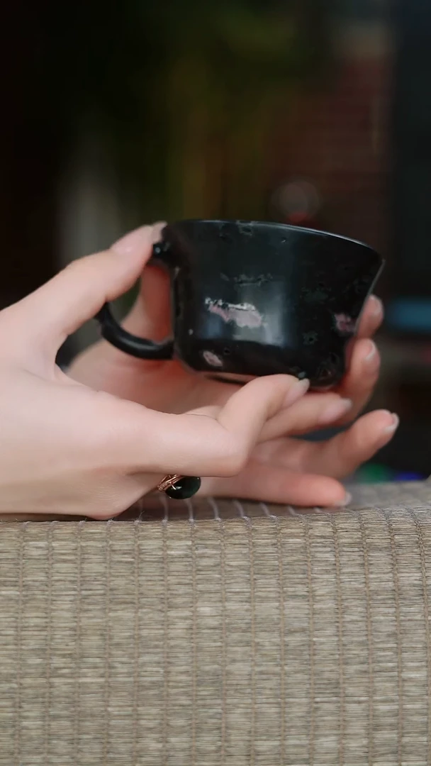 【闪购商品】寻武记M梅花玉一物一拍咖啡杯