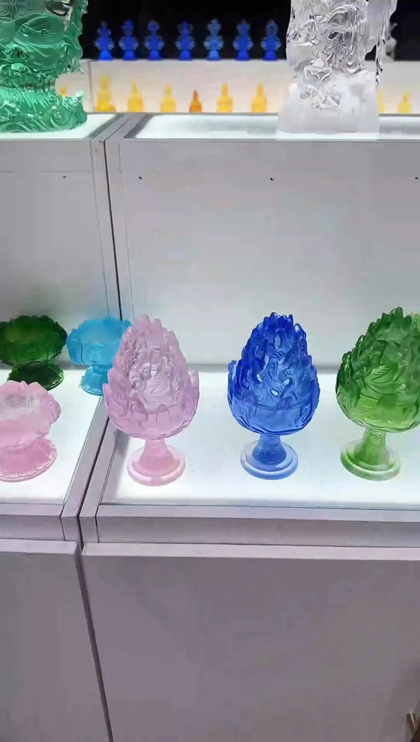 手工艺品琉璃博山炉大号