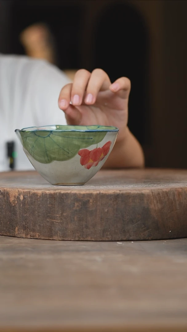 瓷片景德镇高温釉下彩（食品级）