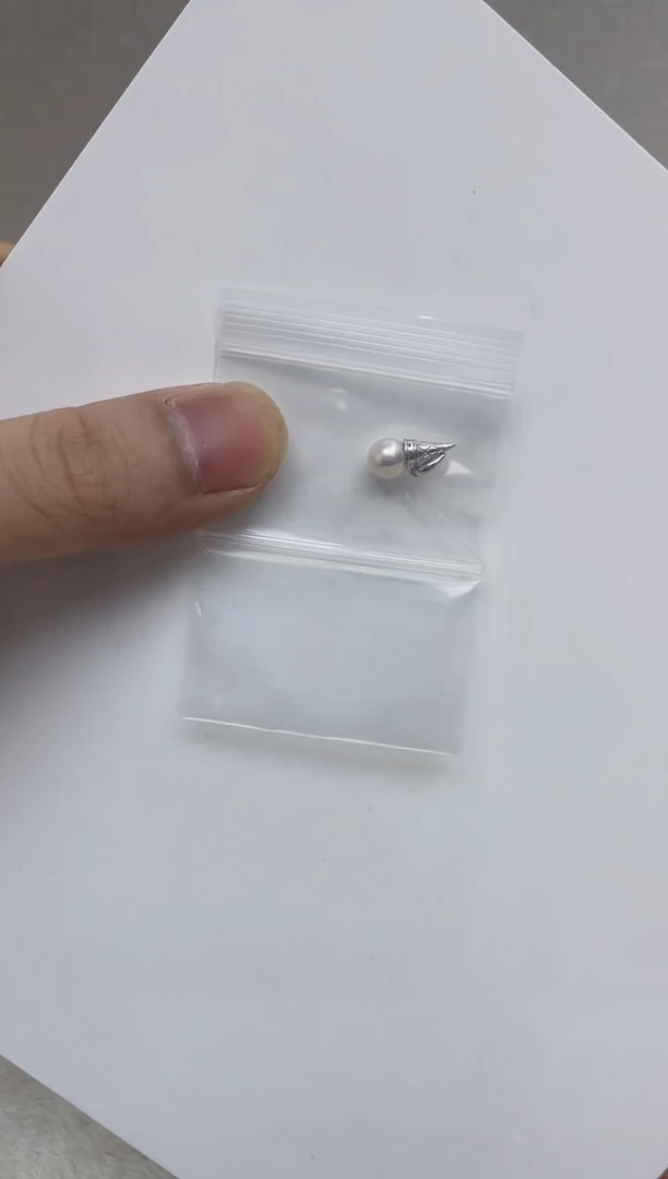 颈饰银S925镶嵌海水珍珠