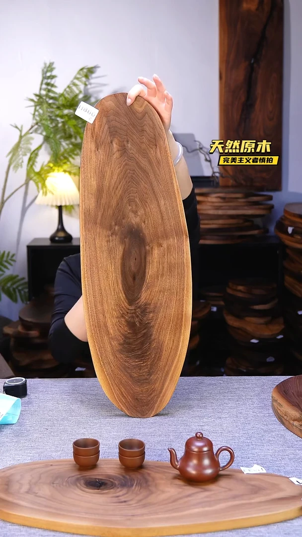 木北美黑胡桃原木.干裂疤结不属于商品质量问题完美主义者慎拍