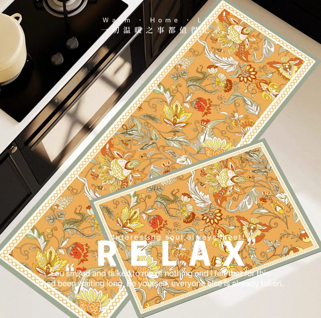 墨以-189【45x80+45x160】厨房门口适用吸水防滑可水洗耐脏长条家用