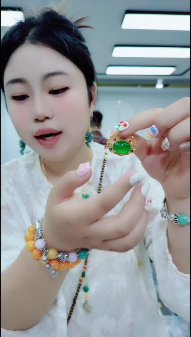 玛瑙/玉髓颈饰合金1403吊坠