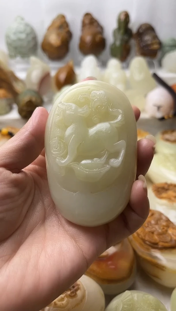 石材方解石棉纹正常不退换狗