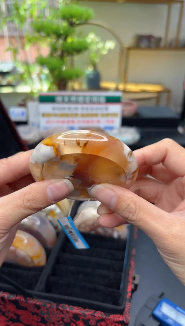 【闪购商品】石英质玉手镯未镶嵌C859(55圈赠送镯心)