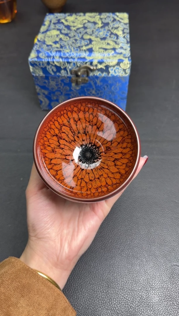 【闪购商品】茶盏建盏故事何定欣鹧鸪斑24