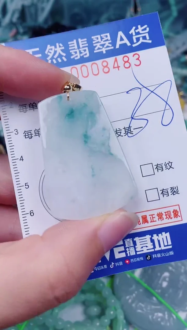 颈饰未镶嵌翡翠00008483
