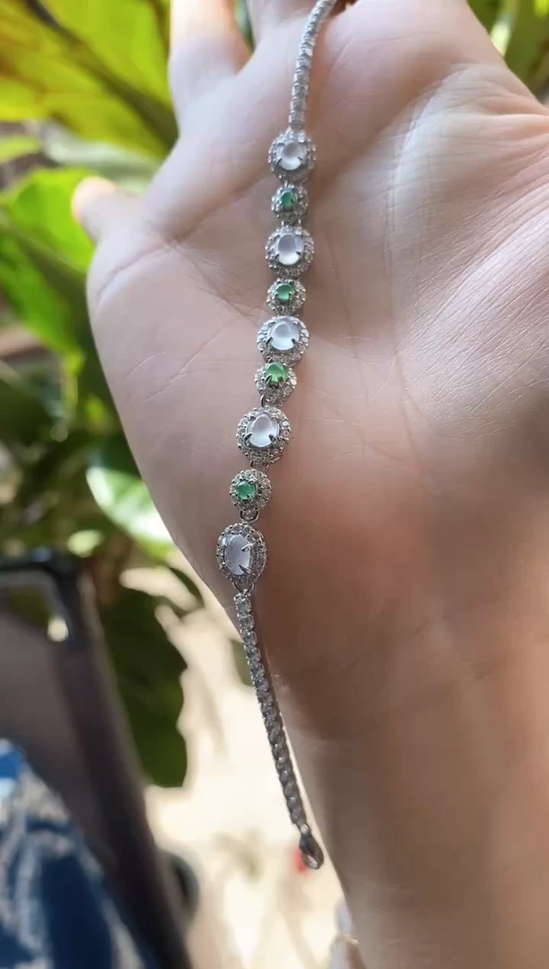 【闪购商品】翡翠手链未镶嵌翡翠手链