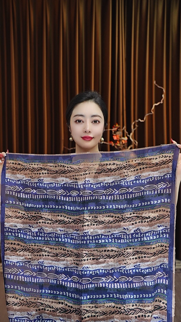【麦穗】70*70磁吸扣小方巾百搭女士丝巾围巾显白防晒