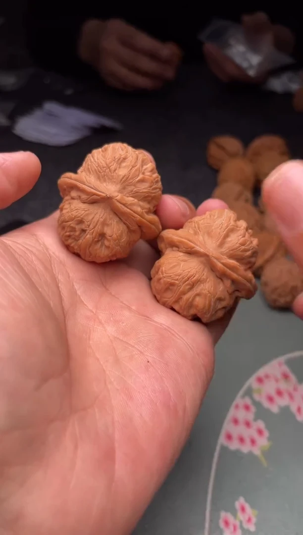 把件文玩核桃a109  元宝 小水尖   42尺